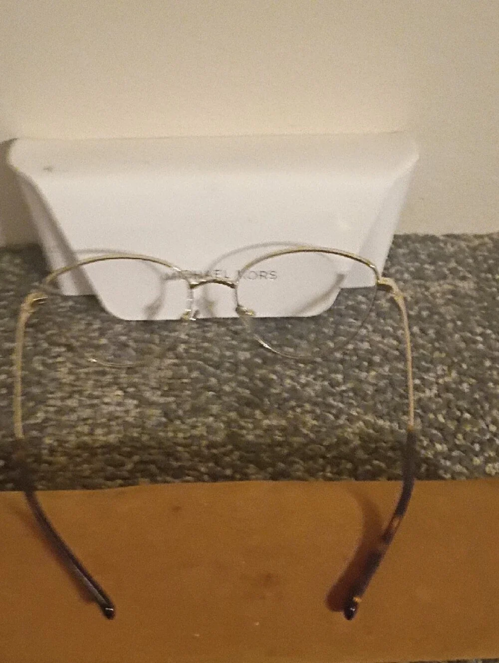 Michael Kors Gold Rim Aviator Glasses